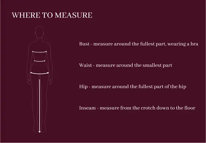 Measure size guide